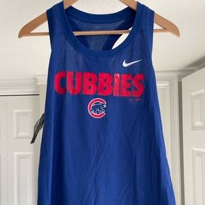 Womens Nike Dri Fit Chicago Cubs Tank-Small
